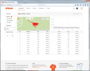 Actually a Swim. Mio Link works in Pool! but Garmin in run mode cuz Heart rate is not an option in... Run Strava - Mozilla Firefox 12122014 85232 AM