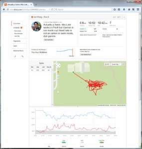 Actually a Swim. Mio Link works in Pool! but Garmin in run mode cuz Heart rate is not an option in... Run Strava - Mozilla Firefox 12122014 85256 AM